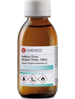 Chemco Αιθέριο Έλαιο Μαύρο Πιπέρι 100ml