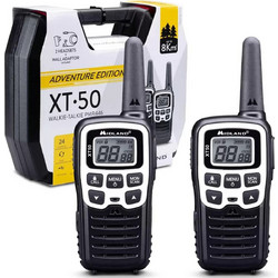 Midland XT50 Adventure Duo Black White