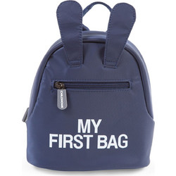 Childhome My First Bag Σχολική Τσάντα Πλάτης Νηπιαγωγείου Navy Μπλε BR74399