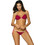 Marko Bikini Set με Ενίσχυση Μπορντό M-462