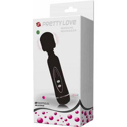 Pretty Love Magic Massager Δονητής Μασάζ 20.5cm Μαύρος