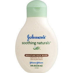 Johnson's Baby Soothing Naturals Βρεφικό Σαμπουάν Αλόη 400ml