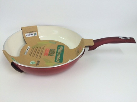 Hitense Spicy Red Τηγάνι Αλουμινίου Αντικολλητικό Κεραμική Επίστρωση 24cm