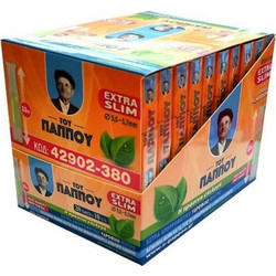 Πιπάκι Παππού Full Flavor με εξτρά υδρόφιλο φίλτρο Extra Slim, 42902-380