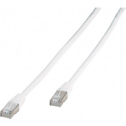 Vivanco U/UTP Cat.6 Καλώδιο Δικτύου Ethernet 7.5m White