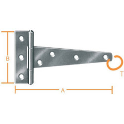 Μεντεσές Τ γαλβανιζέ 97x60mm