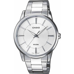 Casio Neobrite Ανδρικό Ρολόι με Ασημί Μεταλλικό Μπρασελέ MTP-1303D-7AVEF