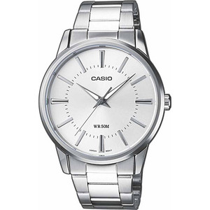 Casio Neobrite Ανδρικό Ρολόι με Ασημί Μεταλλικό Μπρασελέ MTP-1303D-7AVEF Casio Neobrite Ανδρικό Ρολόι με Ασημί Μεταλλικό Μπρασελέ MTP-1303D-7AVEF