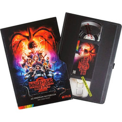 Τετράδιο Stranger Things (VHS Season Two) A5 Premium Notebook