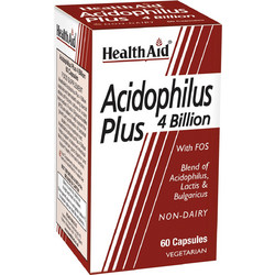 Health Aid Acidophilus Plus 4 Billion Προβιοτικά 60 Κάψουλες