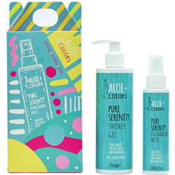 Aloe+ Colors Pure Serenity Shower Gel 250ml + Hair & Body Mist 100ml