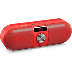 Kisonli KS-1985 Ηχείο Bluetooth 8W με Ραδιόφωνο Κόκκινο