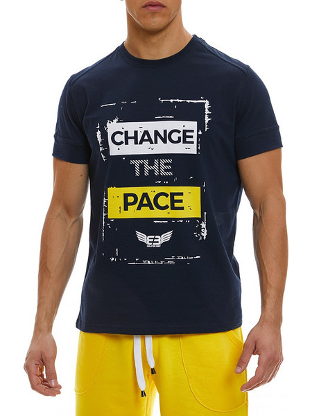 T-shirt Evolution Body Μπλε 2338ABLUE