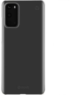 Διάφανη θήκη recycle MUVIT για το SAMSUNG Galaxy S20