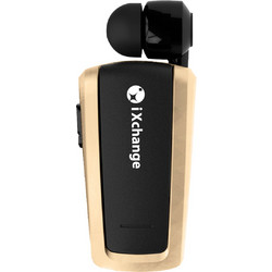 iXchange UA-25 Ακουστικό Bluetooth In Ear Πέτου Gold