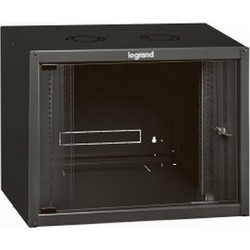 Επίτοιxη Καμπίνα (Rack) 19" Δομημένης Καλωδίωσης 9U, Σειράς Linkeo 492x600x450 mm, με Σταθερά Πλαϊνά