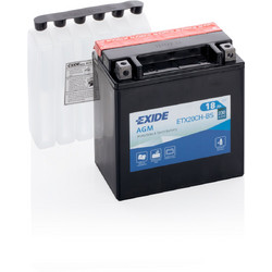 Exide Μπαταρία Μοτοσυκλέτας ETX20CH-BS 230A 18Ah