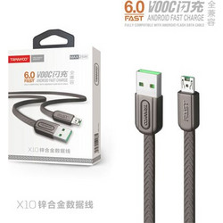TRANYOO 6.0 FAST ANDROID FAST CHARGE X10-V ΚΑΛΩΔΙΟ 1 ΜΕΤΡΟ ΦΟΡΤΙΣΗΣ