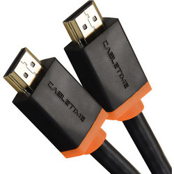 Cabletime Καλώδιο HDMI 2.0 HDMI Male to HDMI Male 5m Black 5210131039083
