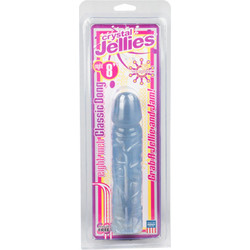 Doc Johnson Crystal Jellies 8" Ρεαλιστικό Dildo 20cm Clear