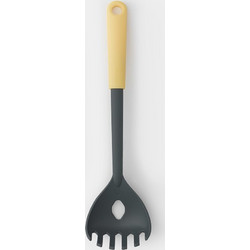 Brabantia Πιρούνα - Μεζούρα Spaghetti για Αντικολλητικά Σκεύη με Κίτρινη Λαβή Tasty