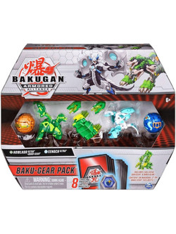 Spin Master Bakugan Armored Alliance Baku-Gear Pack Howlkor Ultra & Baku-Gear Eenoch Ultra Σετ Φιγούρες Δράσης για 6+ Ετών