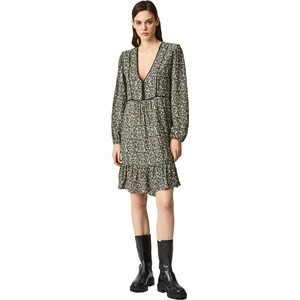 Pepe Jeans Emily Mini Καθημερινό Φόρεμα Χακί PL952924-0AA