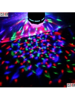 Φωτορυθμική λάμπα LED βιδωτή Ε 27 για disco πάρτυ 102916