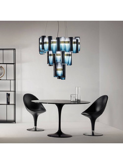 Φωτιστικό Οροφής Led La Lollo XL Gradient Slamp Αλουμίνιο,Πολυπροπυλένιο