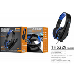 Techancy TH5229 Gaming Headset Over Ear Black