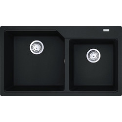 Franke Urban UBG 620-86 Onyx Ένθετος Νεροχύτης Γρανίτη 86x50cm