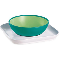 Mam Baby's Bowl & Plate Πράσινο