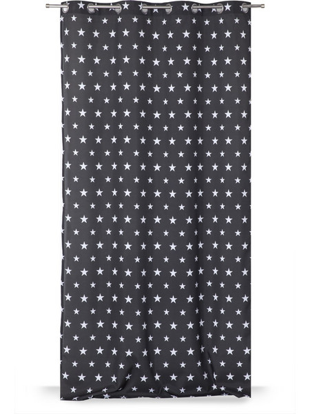 Mc Decor Κουρτίνα Συσκότισης με Τρουκς 140x240 Stars Black