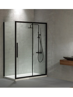 Καμπίνα Flow Black 130x80