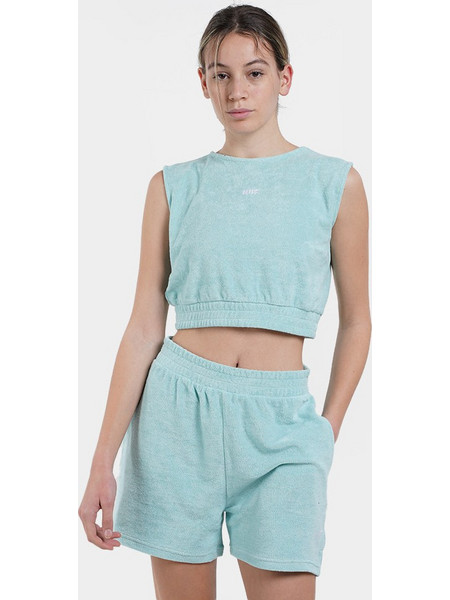 Nuff Γυναικείο Crop Top Αμάνικο NU62210171-33 Mint