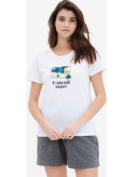 Basehit Γυναικείο T-shirt Logo