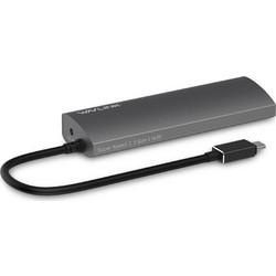 Wavlink Wl-UH3047C1 USB Hub 3.0 USB-C με 4 Θύρες USB-A / USB-C
