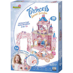 Παιδικό Puzzle CubicFun 3D Princess Secret Garden 92 Κομμάτια