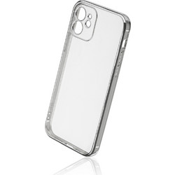 Naxius Plating Back Cover Silver (iPhone 12)