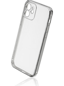 Naxius Plating Back Cover Silver (iPhone 12)