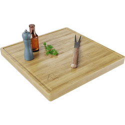 KRATKI QUADRUM/BLAT/DREWNIANY ΞΥΛΙΝΗ ΕΠΙΦΑΝΕΙΑ ΚΟΠΗΣ ΤΡΟΦΙΜΩΝ 46X46X4CM