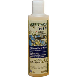 Greenyard Foaming Face Wash Gel Αφρός Καθαρισμού Προσώπου 200ml