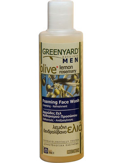 Greenyard Foaming Face Wash Gel Αφρός Καθαρισμού Προσώπου 200ml