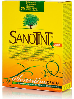Sanotint Light 79 Ξανθό Φυσικό Φυτική Ημιμόνιμη Βαφή Μαλλιών Χωρίς Αμμωνία 125ml