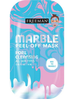 Freeman Marble Pore Cleansing Peel-Off Μάσκα Προσώπου για Ενυδάτωση & Λάμψη με Άργιλο 14ml