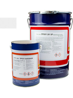 Hydroton Epoxy 201 SP Χρώμα Πισίνας Λευκό 23Kg