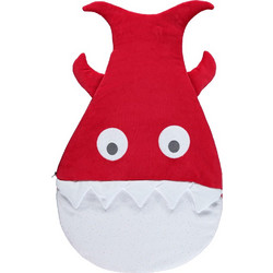 BiBaby Χειμερινός Υπνόσακος Baby Shark Κόκκινος 0-6m
