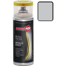Ambro-Sol Mirror Effect Σπρέι Βαφής Ασημί Gloss 400ml