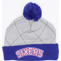 Mitchell & Ness Quilted Pom Beanie Philadelphia Σκούφος HPCK1214-P76YYPPP Grey /