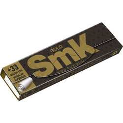SMK Χαρτάκια - King Size Slim Gold με Τζιβάνες